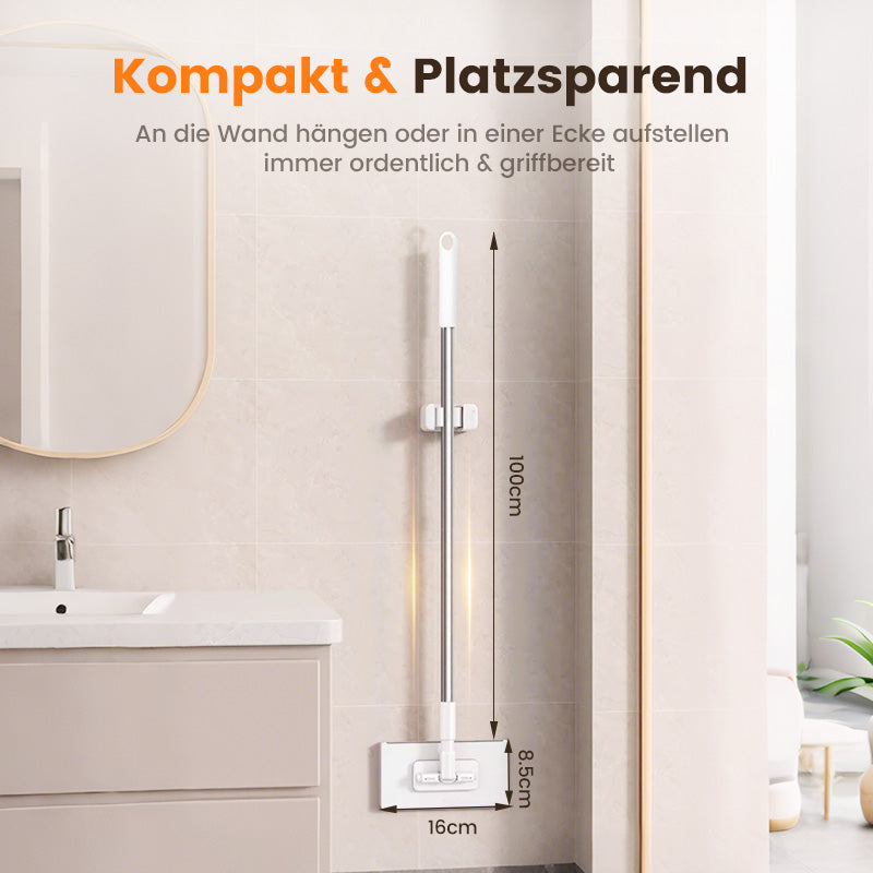 🎁50% Rabatt🧹✨ Einweg-Staubmopp mit 4 wiederverwendbaren Bezügen – Praktisch und effektiv 💥🌟