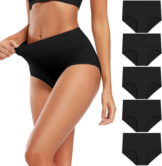 đBuy 1 Get 5 PacksâšPlus Size High-Waist Hip-Lifting Cotton Panties for Women
