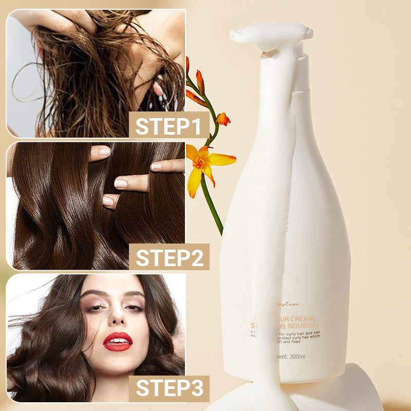 đ„Lockenhaarcreme â Styling & Pflege NatĂŒrliche Inhaltsstoffe â nĂ€hren und pflegen Ihre Kopfhaut sanft!đ„