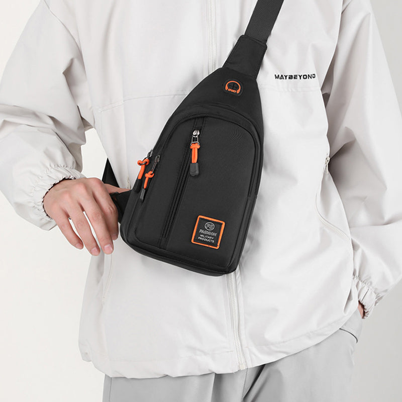 Waterproof Multi-pocket Crossbody Sling Bag