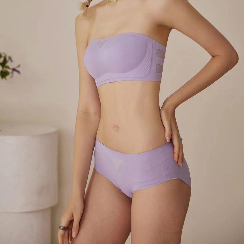 🔥Non-Slip Strapless Seamless Underwear Set