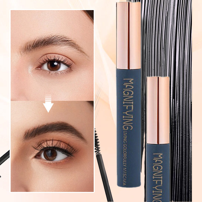 Long Lasting Curling Mini-Brush Waterproof Mascara