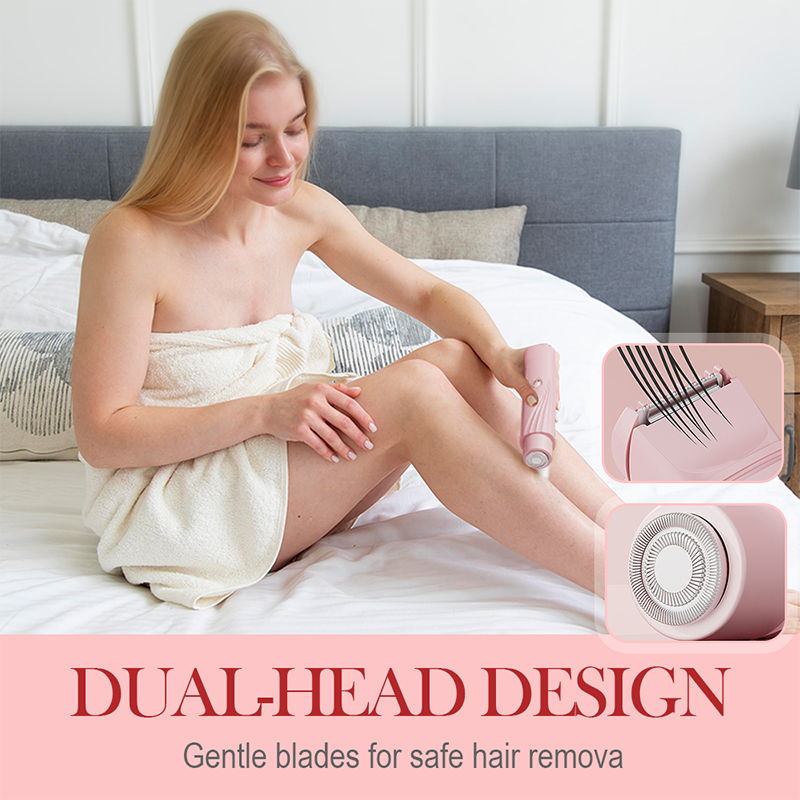 š Tragbarer elektrischer Epilator mit Doppelkopf āØā”