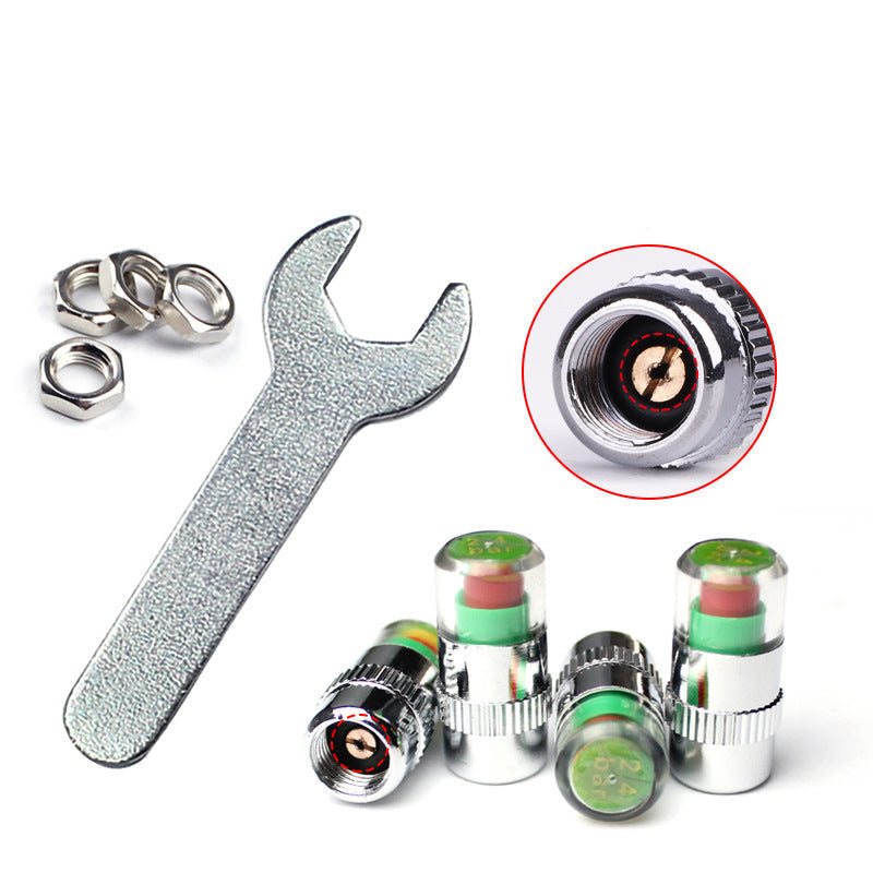 ✨50 % RABATT✨⏳Zeitlich begrenztes Sonderangebot⏰Reifendruck-Überwachungsventil mit Farbindikator – 4er Set