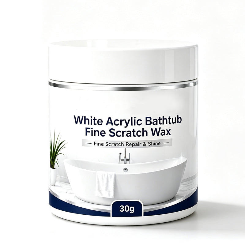 🛁✨ Kratzer in der weißen Acrylwanne? – Reparaturwachs für feine Schäden – füllt & poliert in 5 Minuten – ohne Streifen, ohne Neukauf!
