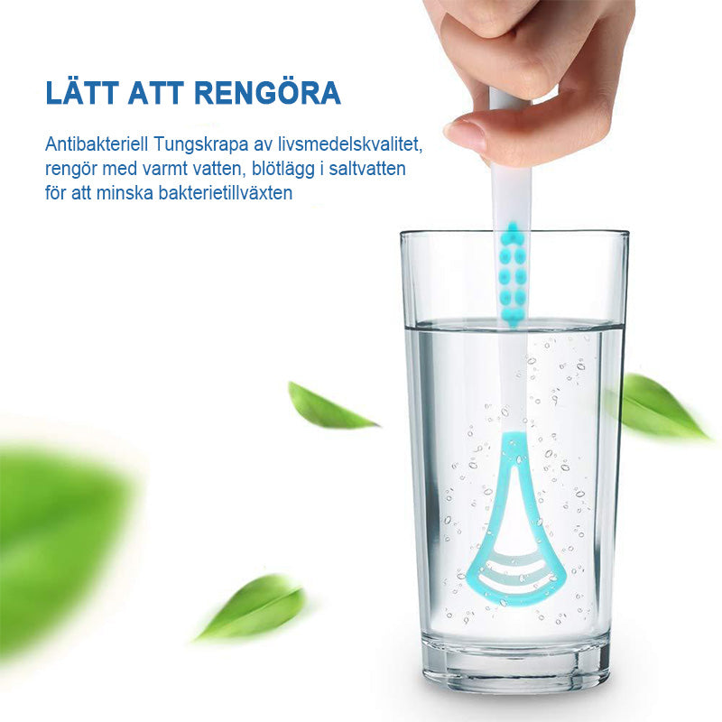 đ
Mundgeruch? Zungenbelag? â Der Zungenreiniger entfernt Bakterien sanft & effektiv â fĂŒr sofort frischen Atem & mehr Selbstbewusstsein âš