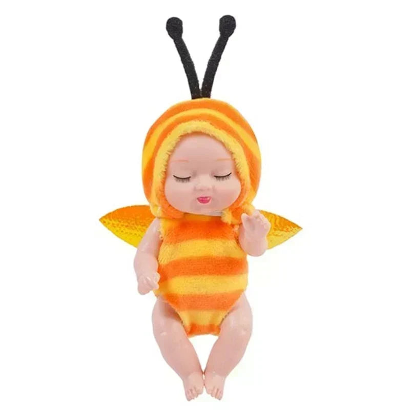 ⏳Zeitlich begrenztes Angebot⏳ Mini-Reborn-Babypuppe mit schlafendem Gesicht – 6 Tiermotive zur Auswahl