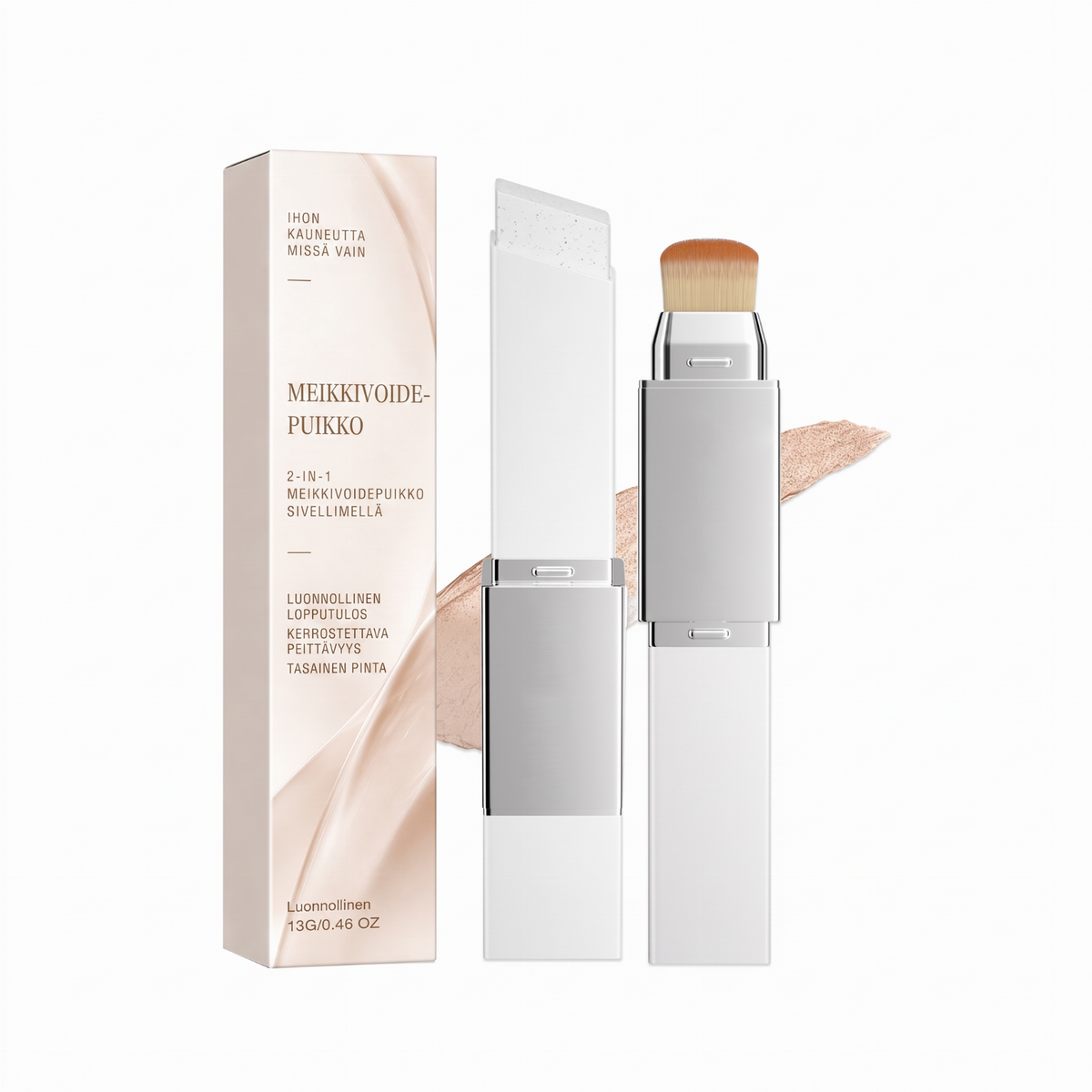đ Keine Lust auf Schichten? â 2-in-1 Foundation-Stick mit hoher Deckkraft â Make-up & Concealer in einem Schritt â natĂŒrlich, langanhaltend & ideal fĂŒr unterwegs âš