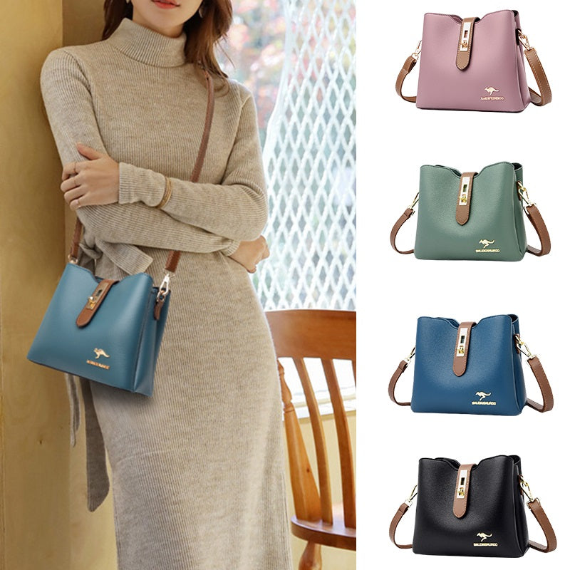 🔥Last Day Sale 50%🔥Women's Casual Bucket Bag mit 2 Trageriemen zum Tragen
