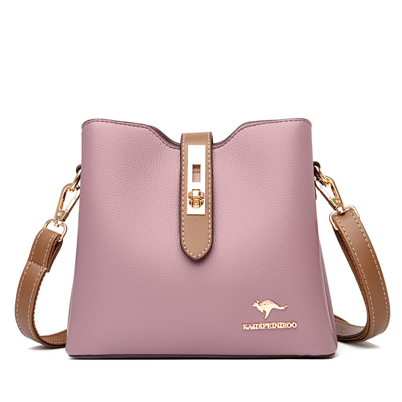 🔥Last Day Sale 50%🔥Women's Casual Bucket Bag mit 2 Trageriemen zum Tragen