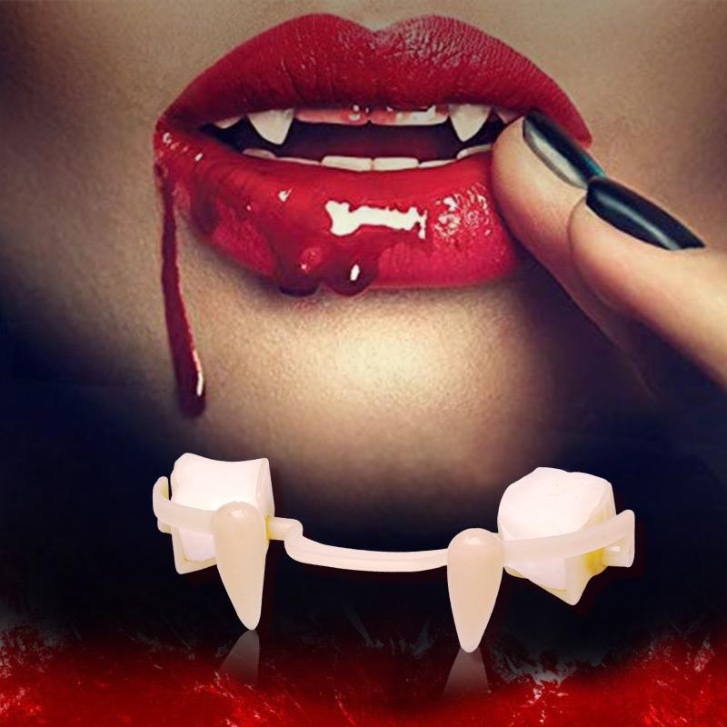 (Heißer Verkauf)Rückziehbare Halloween Vampirzähne