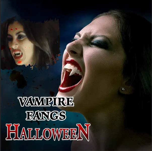 (Heißer Verkauf)Rückziehbare Halloween Vampirzähne