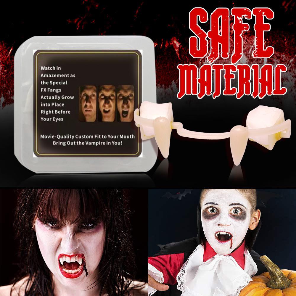 (Heißer Verkauf)Rückziehbare Halloween Vampirzähne