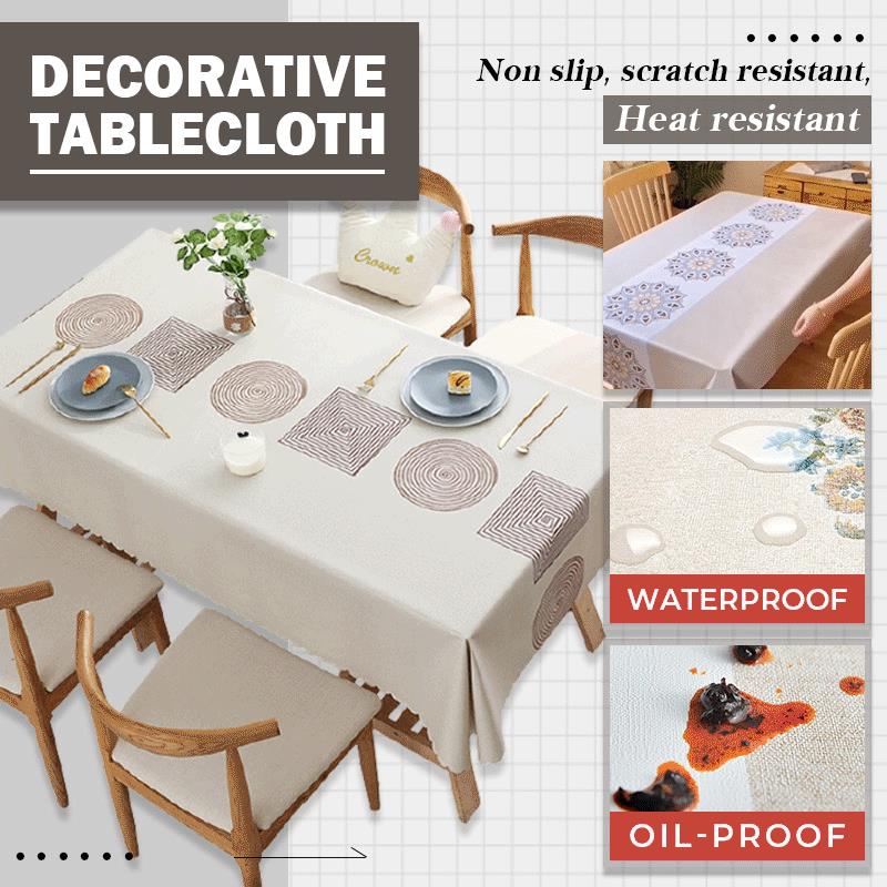 3er Set Plastiktischdecken – Wasser- & ölbeständig, Einfarbig Schwarz & Apricot – 137x274 Cm & 137x183 Cm – Für Feiern, Partys & Outdoor Tischdecke 137 X 274 Cm