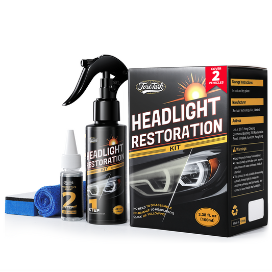 ⏰ 50% Rabatt!! 🥳Scheinwerfer wieder wie neu! Reparaturset gegen Vergilbung & Kratzer –💞 50.000+ zufriedene Kunden – jetzt sichern!