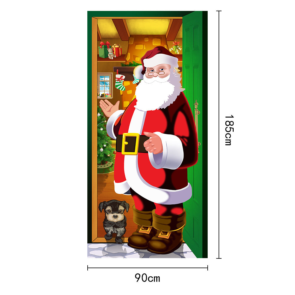 🎅 Weihnachtszauber an der Haustür! – Festliche Weihnachtsdekoration für Tür & Eingang – bringt sofort Weihnachtsstimmung & ist einfach anzubringen 🎄✨