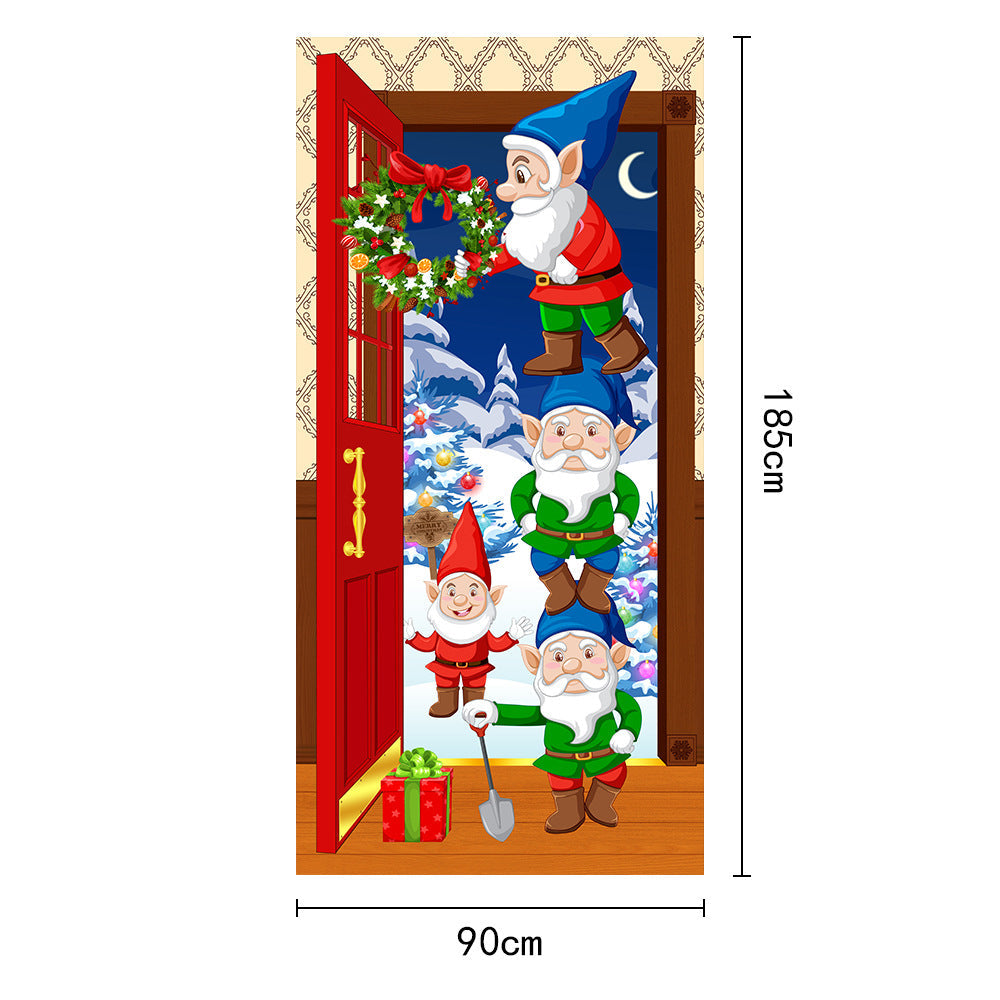 🎅 Weihnachtszauber an der Haustür! – Festliche Weihnachtsdekoration für Tür & Eingang – bringt sofort Weihnachtsstimmung & ist einfach anzubringen 🎄✨
