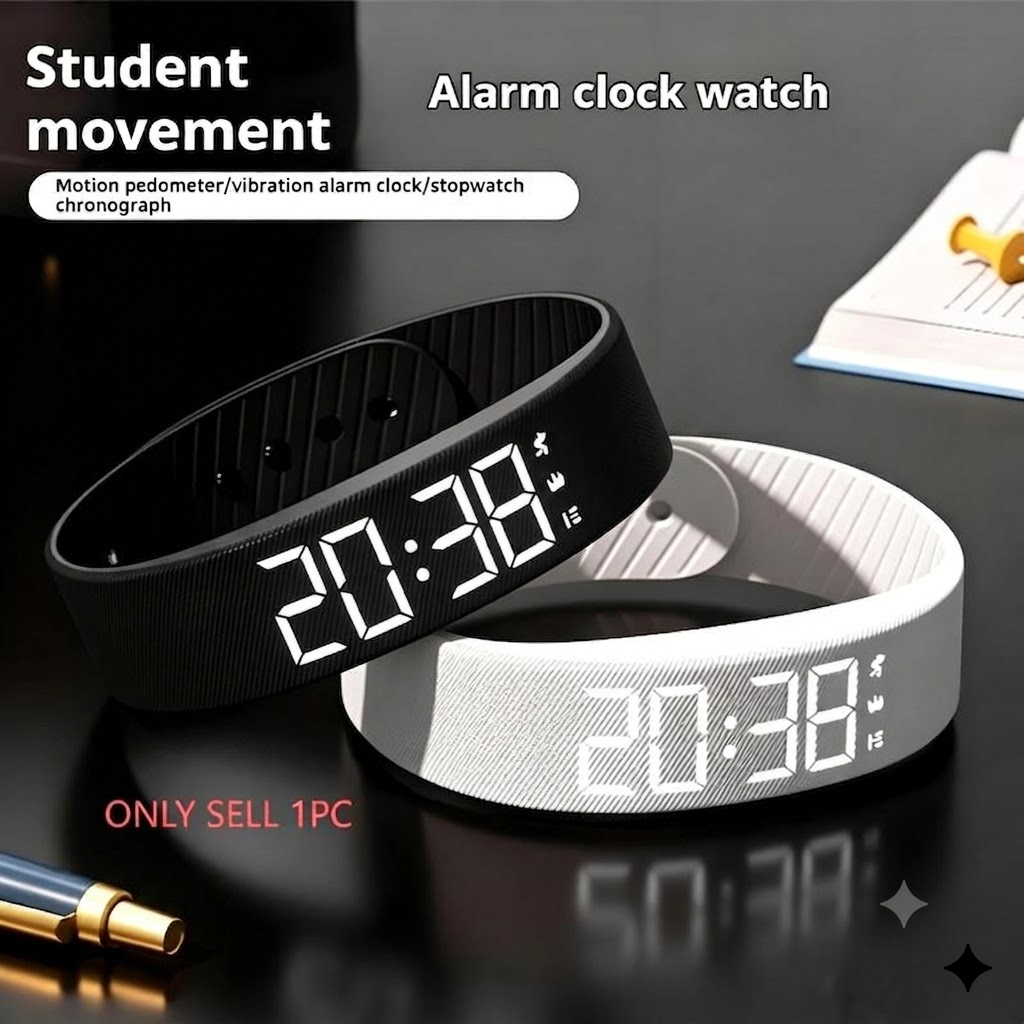 ⌚ 50% RABATT! 🏋️ SmartSense Smartband – Fitness-Tracking & Schrittzähler – Ideal für Aktivität & Gesundheit im Alltag 💪