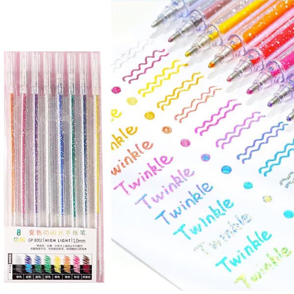 🎁LETZTER TAG DER AKTION 50% RABATT🔥Glitzer-Gelstifte-Set