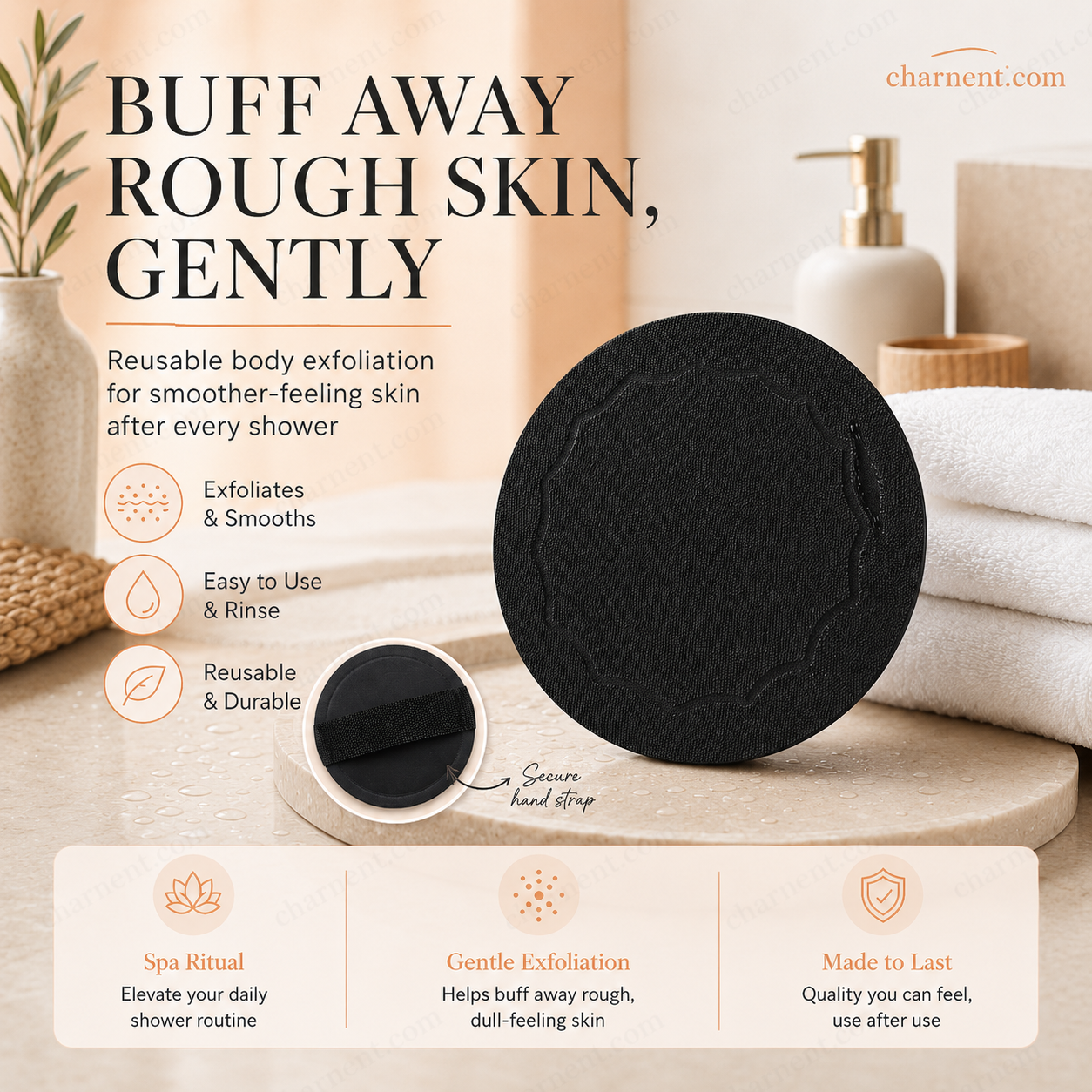 🚿 Zwei zum Preis von einem Wiederverwendbare Peeling-Pads | Sanft für glatte, frische Haut🧖‍♀️