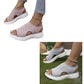 🏖️ Sommer-Sale 50% Rabatt 🏝️👡Damen Strick-Plateausandalen ✨Atmungsaktive bequeme Sommersandalen mit weicher Sohle für Stadt & Spaziergänge