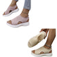 🏖️ Sommer-Sale 50% Rabatt 🏝️👡Damen Strick-Plateausandalen ✨Atmungsaktive bequeme Sommersandalen mit weicher Sohle für Stadt & Spaziergänge
