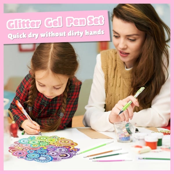 🎁LETZTER TAG DER AKTION 50% RABATT🔥Glitzer-Gelstifte-Set