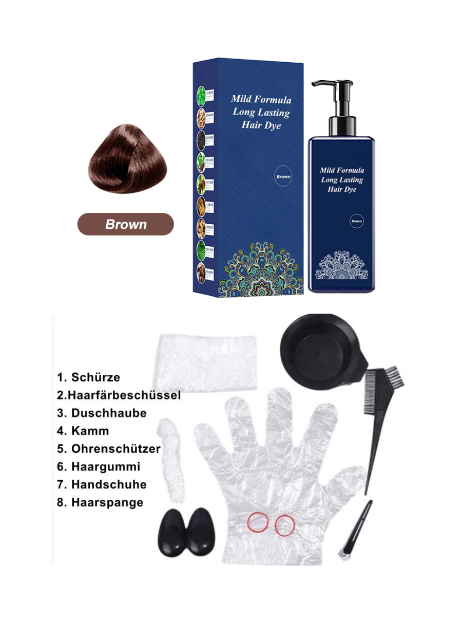 💞2 kaufen 1 gratis💞🌿Pflanzliche Haarfärbecreme – milde Formel langanhaltend