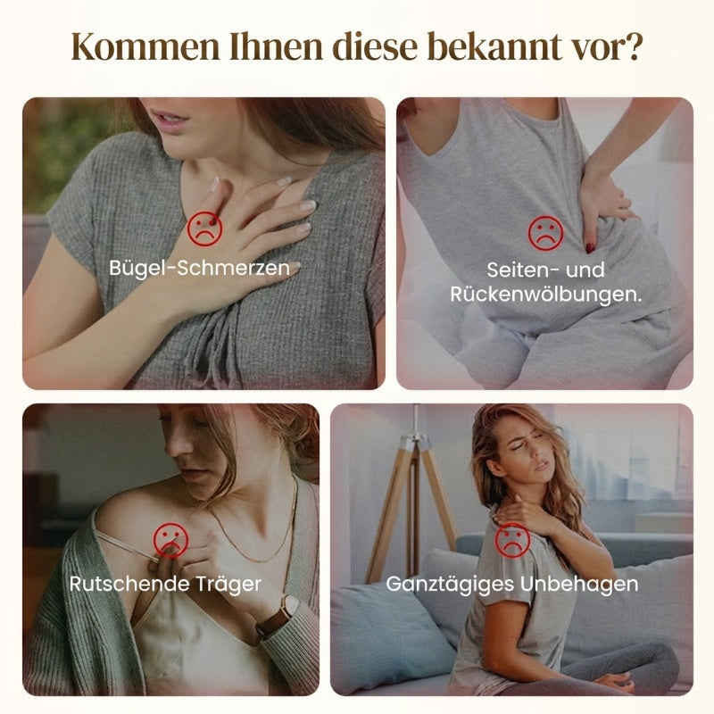 Nahtloser BH mit Frontverschluss und verstellbaren Trägern