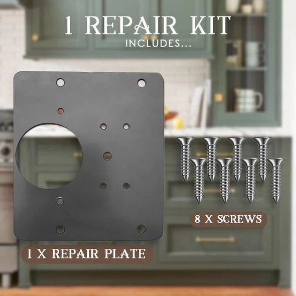 🔥 50% sparen! Scharnier-Reparatur-Kit – All-in-One, einfach & langlebig – keine lockeren Türen mehr! 🏠💪🔧