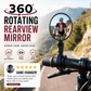 ⏳Zeitlich begrenztes Sonderangebot⏰360° drehbarer Rückspiegel – Klare Sicht nach hinten, kein Verdrehen des Halses mehr. Passend für Fahrräder, E-Bikes und Motorräder. Werkzeuglose Silikonbefestigung! 🛡️✨
