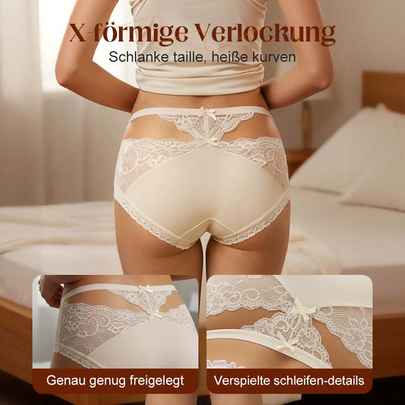 Damen-Slip aus Spitze mit mittlerer Bundhöhe