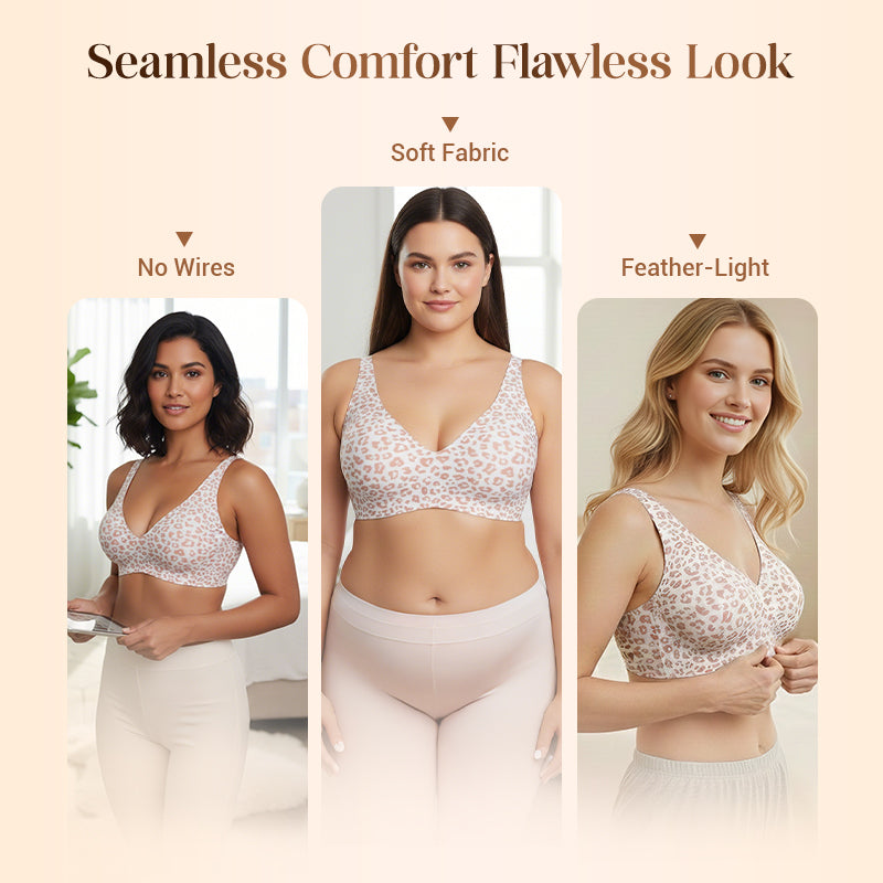 🔥 Limitierter Sonderverkauf – 60 % Rabatt! 💕 Jelly – Bügellose, bequeme Damen-BHs, Push-up-Bralettes, nahtlose T-Shirt-BHs mit tiefem V-Ausschnitt – perfekt für den Alltag.