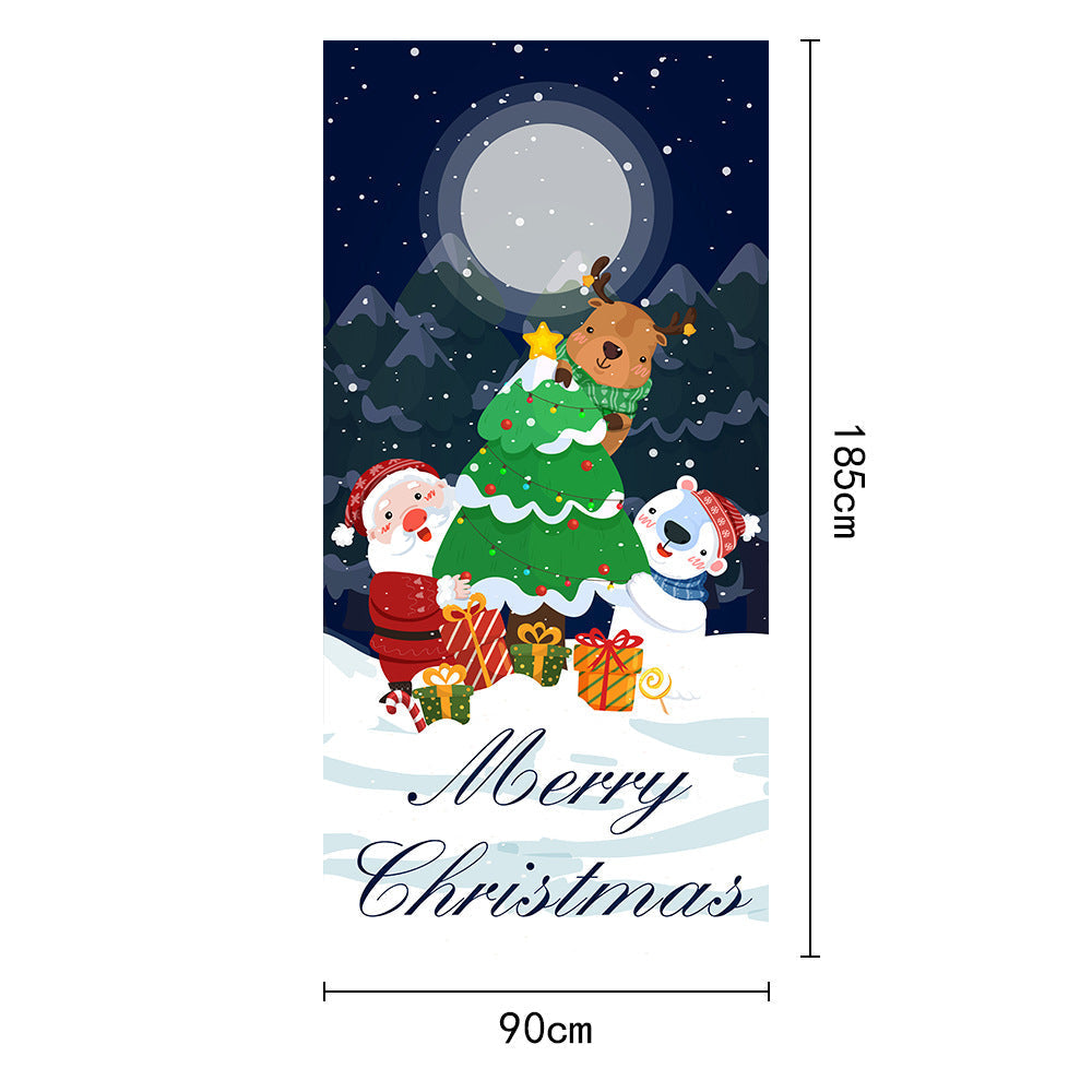 🎅 Weihnachtszauber an der Haustür! – Festliche Weihnachtsdekoration für Tür & Eingang – bringt sofort Weihnachtsstimmung & ist einfach anzubringen 🎄✨