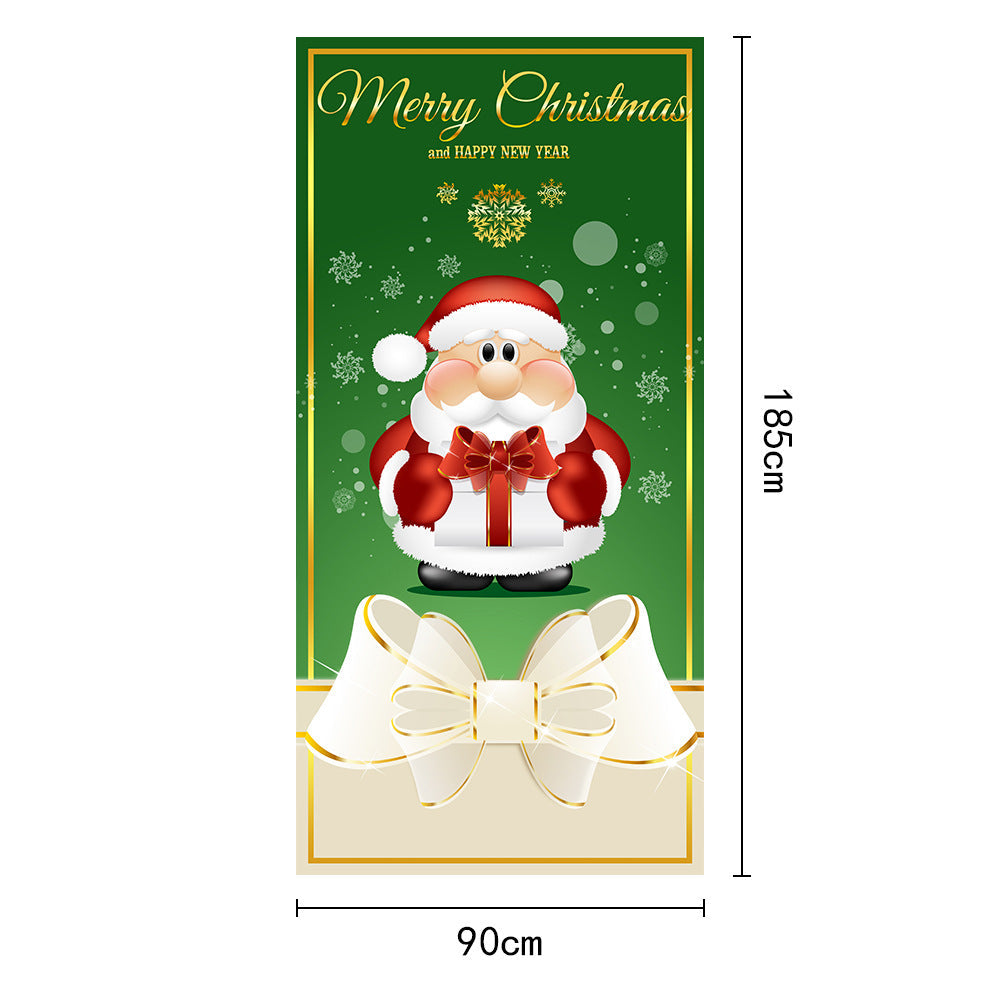 🎅 Weihnachtszauber an der Haustür! – Festliche Weihnachtsdekoration für Tür & Eingang – bringt sofort Weihnachtsstimmung & ist einfach anzubringen 🎄✨