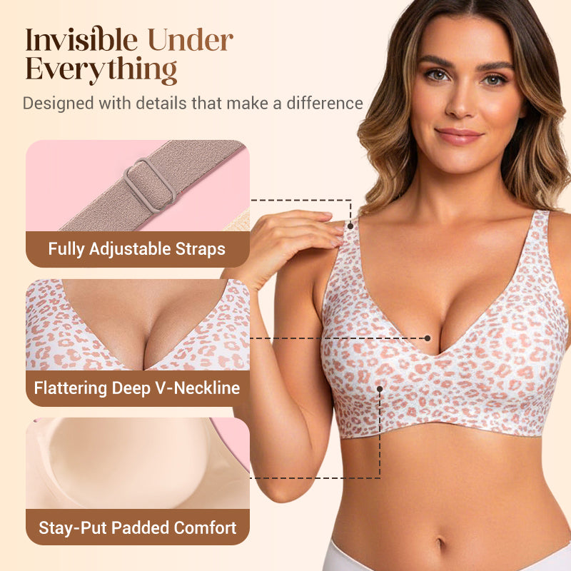 🔥 Limitierter Sonderverkauf – 60 % Rabatt! 💕 Jelly – Bügellose, bequeme Damen-BHs, Push-up-Bralettes, nahtlose T-Shirt-BHs mit tiefem V-Ausschnitt – perfekt für den Alltag.