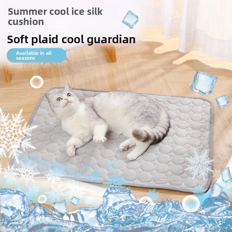 ❄️Letzter Tag 49 % Rabatt🐱🐶Kühlmatte für Hunde & Katzen Waschbar, Sommer Haustier Kühldecke Selbstkühlend
