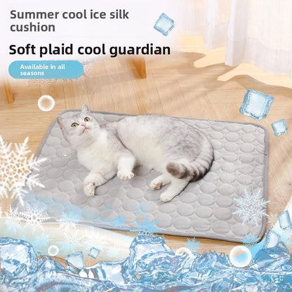 ❄️Letzter Tag 49 % Rabatt🐱🐶Kühlmatte für Hunde & Katzen Waschbar, Sommer Haustier Kühldecke Selbstkühlend