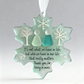 🎄Weihnachts-Vorverkauf €3.69!!☃️🌊Schneeflockenförmige Meerglas-Freundschaftsdeko❄✨ Von der Natur geformt & von Hand gefertigt!
