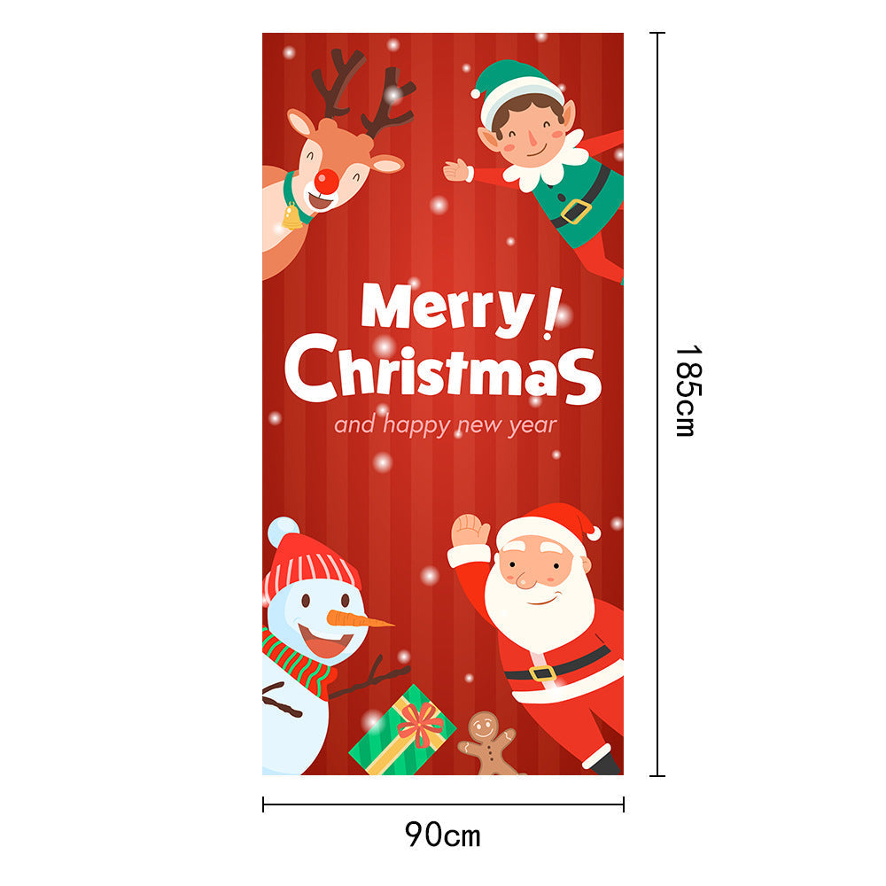 🎅 Weihnachtszauber an der Haustür! – Festliche Weihnachtsdekoration für Tür & Eingang – bringt sofort Weihnachtsstimmung & ist einfach anzubringen 🎄✨