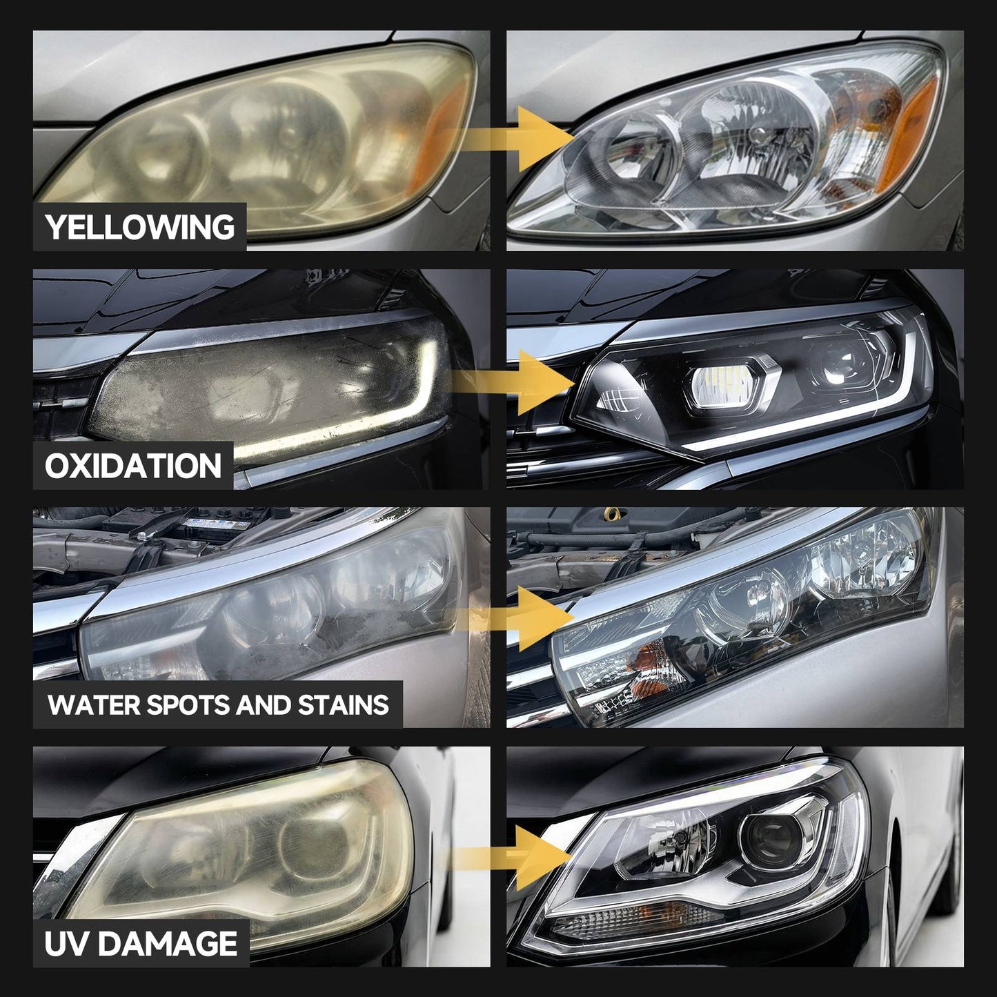 🥳HOT SALE🥳💞50K+ SOLD! Toretark Car Headlight Restoration Kit