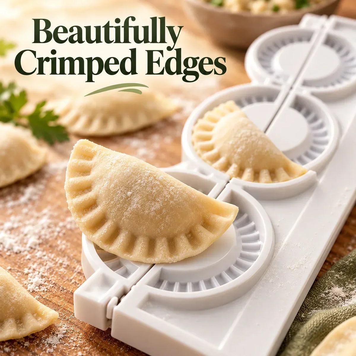 🎁Neuheiten 50% RABATT💥PIEROGIES Teigtaschenformer – Küchen-Knödelform & Teigtaschenpresse