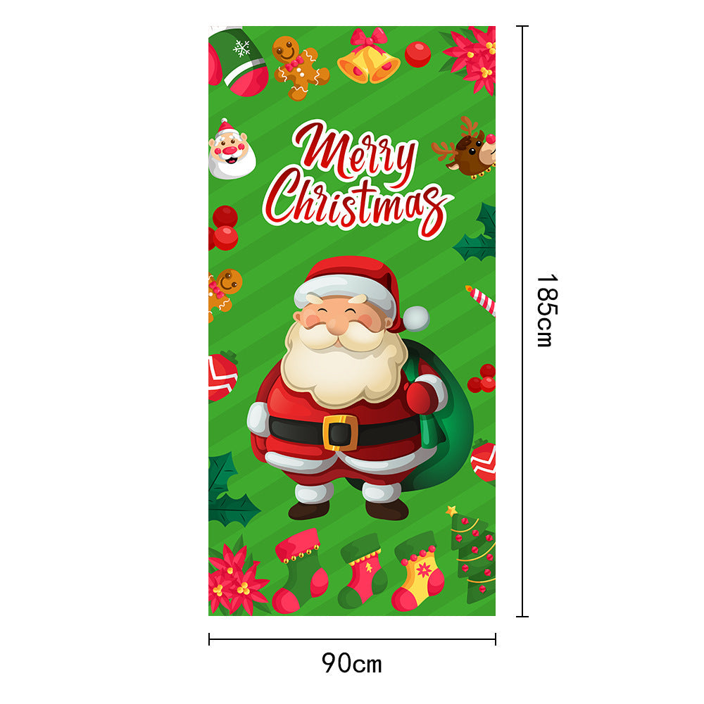 🎅 Weihnachtszauber an der Haustür! – Festliche Weihnachtsdekoration für Tür & Eingang – bringt sofort Weihnachtsstimmung & ist einfach anzubringen 🎄✨