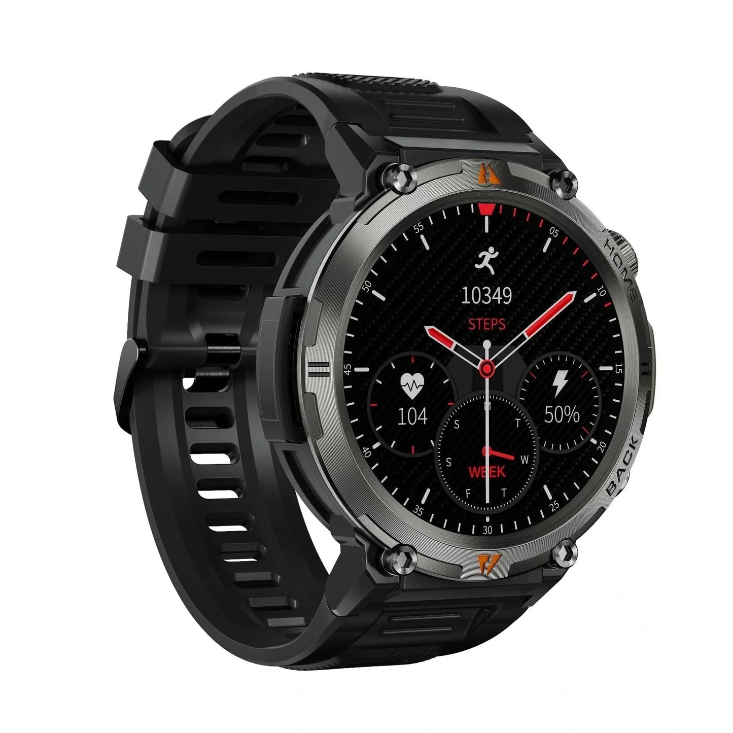 Smartwatch für Sport und Gesundheit mit LED-Leuchten