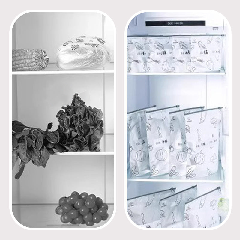 ✨ 🔥 1+1 gratis 【20 Stück】 🔥 Wiederverwendbare, verschließbare Aufbewahrungsbeutel aus Aluminiumfolie – Lebensmittelecht, auslaufsicher & vielseitig – Ideal für Frische & Ordnung in Küche & Haushalt 🏠