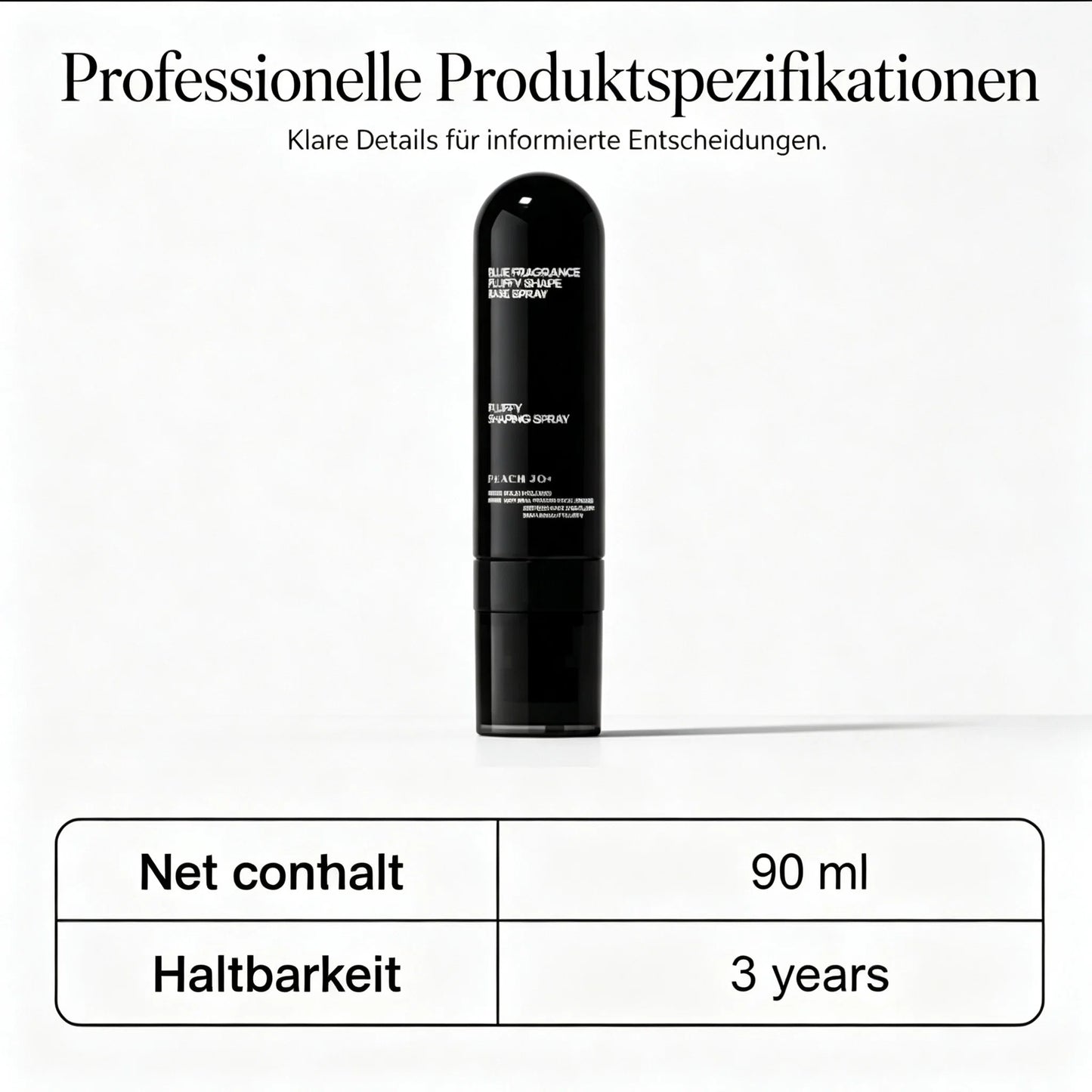 💥🎁50% RABATT!✨🍑Haar‑Volumen‑Spray mit Pfirsichduft – Fülle & Halt ohne Verkleben – Ideal für feines & glattes Haar 💨