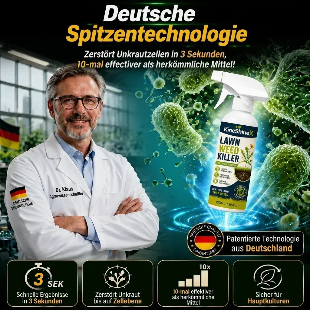 🔥 Allzweck-Reinigungsspray gegen Moos und Algen auf Dächern