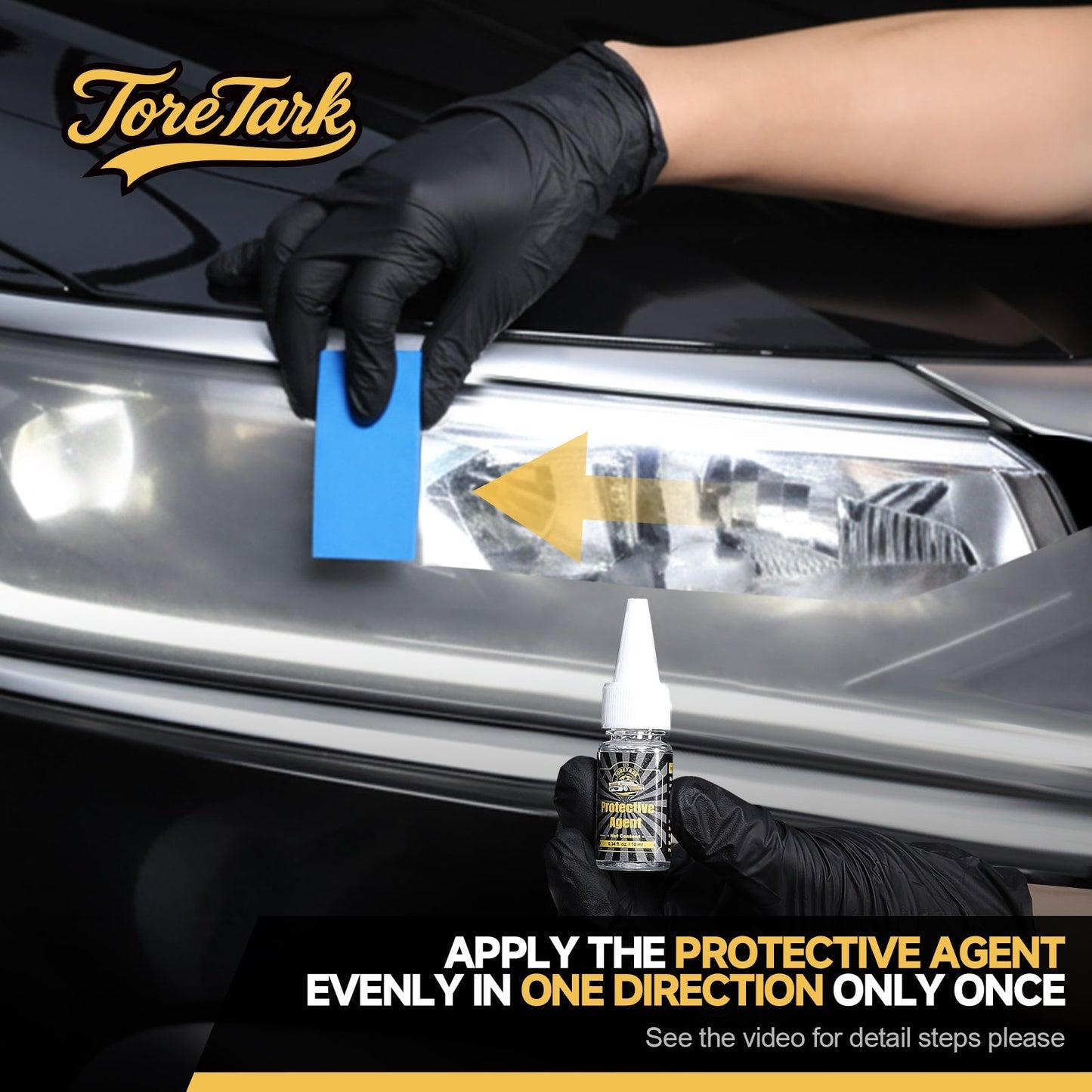 🥳HOT SALE🥳💞50K+ SOLD! Toretark Car Headlight Restoration Kit