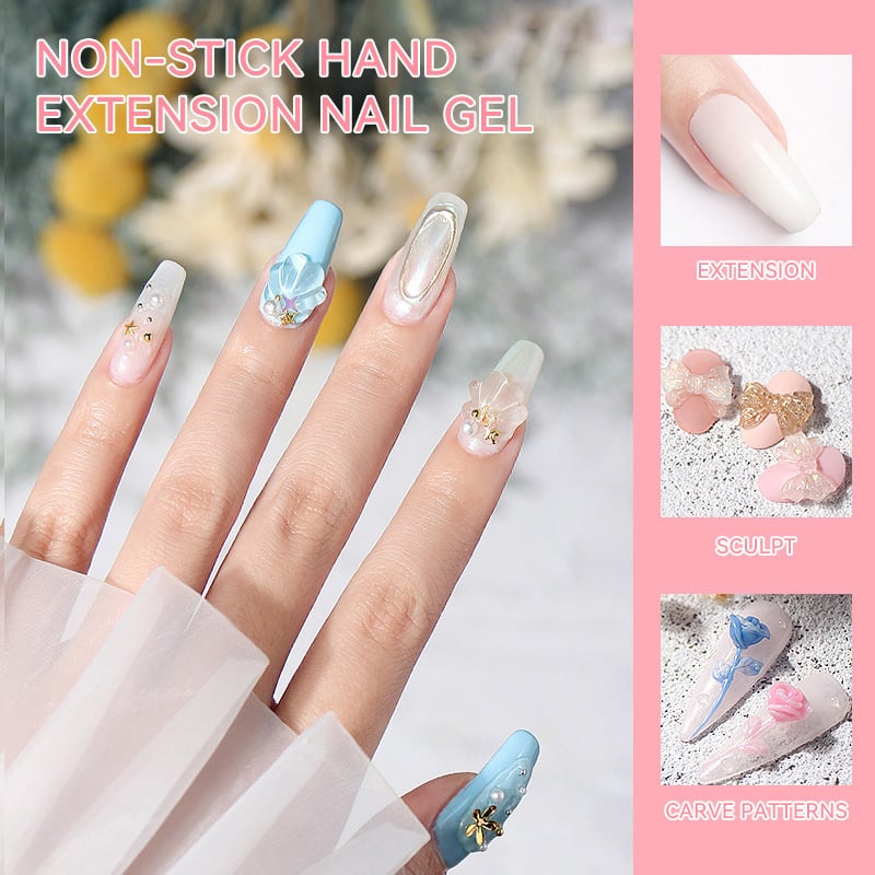 💅 Jetzt 50% sparen! Nagelverlängerung wie vom Profi – Aufbau- & Verlängerungsgel – stark, flexibel & natürlich – einfach modellieren & lange Freude an den Nägeln ✨