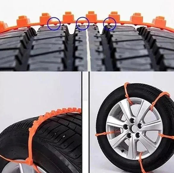 📢📢50 % Rabatt!! ⏰ Rutschfeste Schneeketten – Einfache Montage, Hoher Grip auf Eis/Schnee & Maximale Winter-Sicherheit ❄️